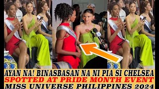 WOW! CHELSEA MANALO AT PIA WURTZBACH SPOTTED PRIDE MONTH EVENT MISS UNIVERSE PHILIPPINES 2024