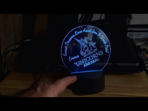 Laser cut and engrave 