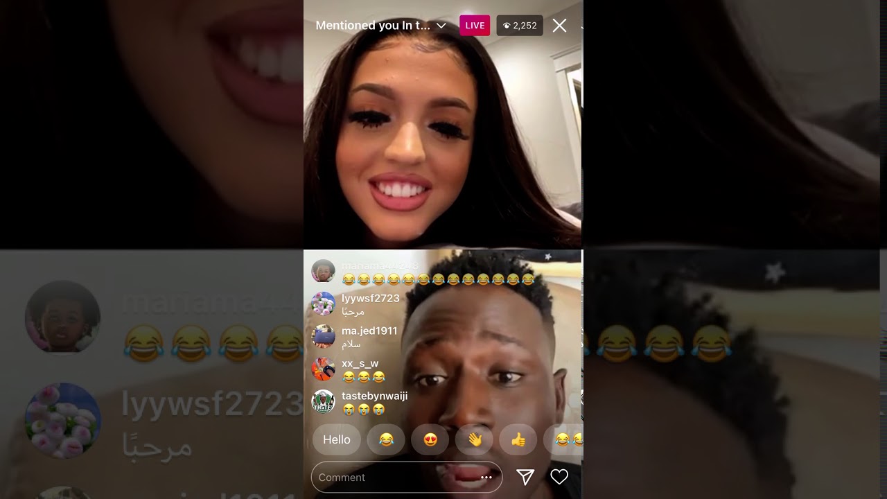 Woah Vicky With Father DMW (Funny) Instagram Live January 13, 2021