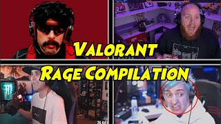 Valorant RAGE Compilation #2- Ninja, Summit1g, TimTheTatman, Dr DisRespect