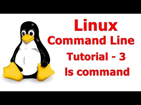 Capa de Linux Command Line Tutorial For Beginners 3 - ls command in Linux