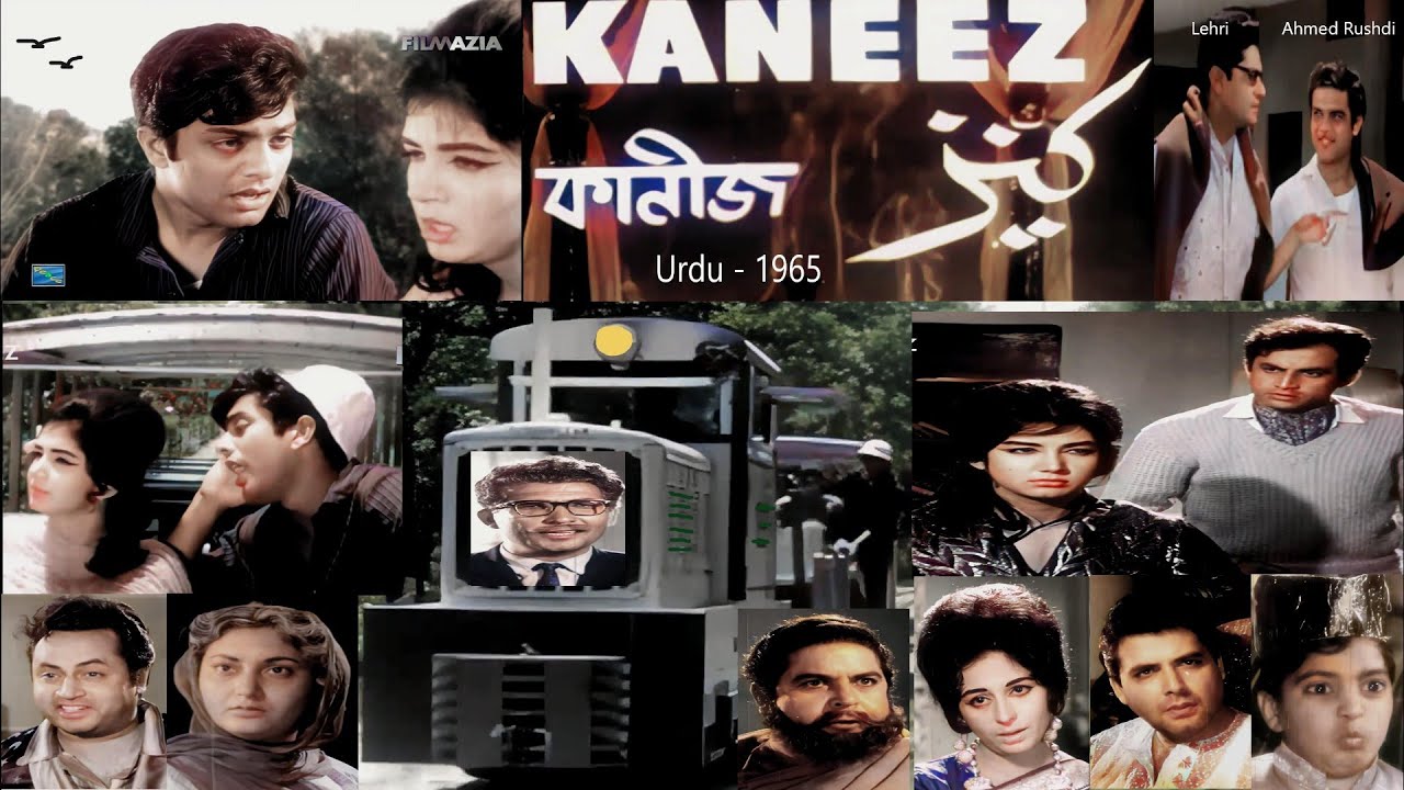 Kaneez - 1965 Colorized Full Movie - Waheed Murad , Zeba, Mohammaed Ali, Sabiha, Talish, Adeeb, Saqi