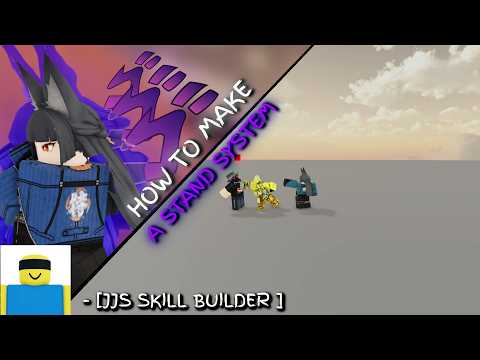 HOW TO MAKE A WORKING STAND JJS SKILL BUILDER | Jujutsu Shenanigans Roblox