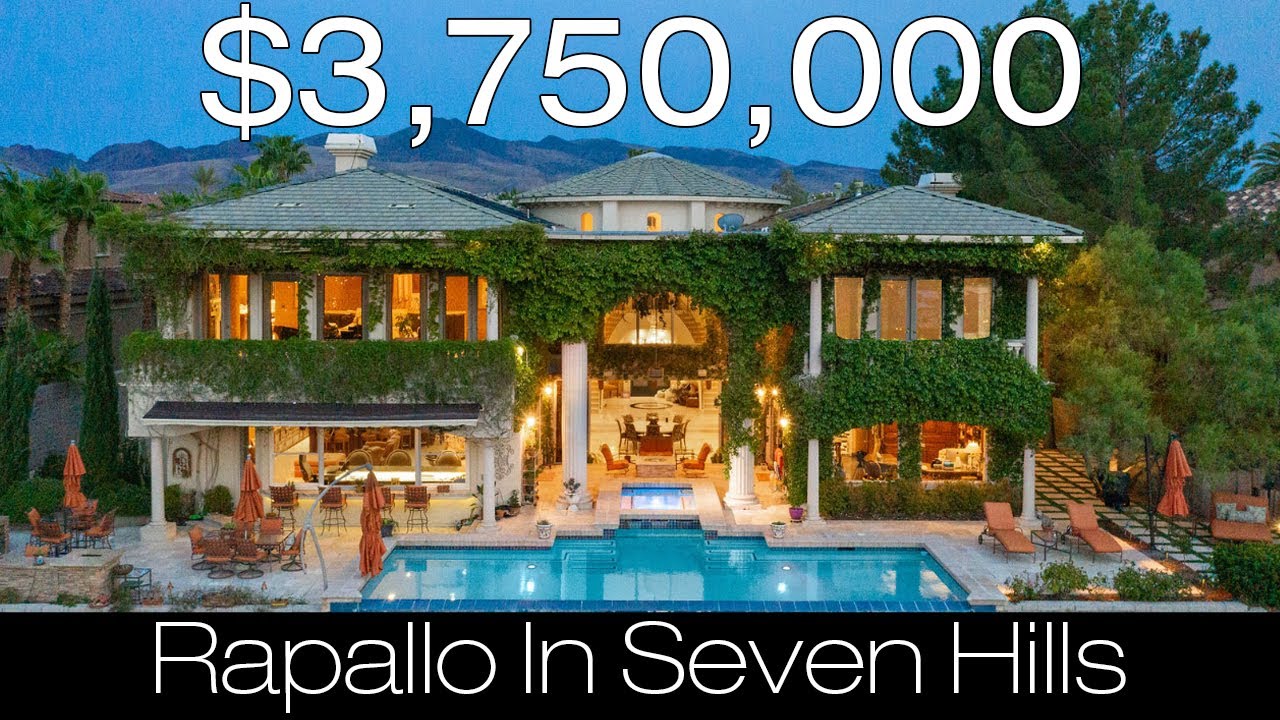FIRST TIME On The Market!  Amazing Home In The Private Neighborhood Of Rapallo In Seven Hills.