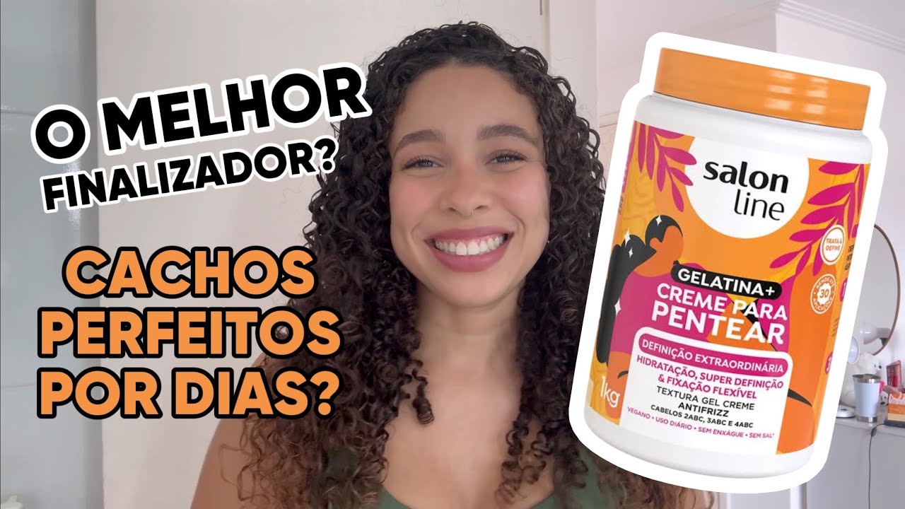 Gelatina + Creme de Pentear Salon Line