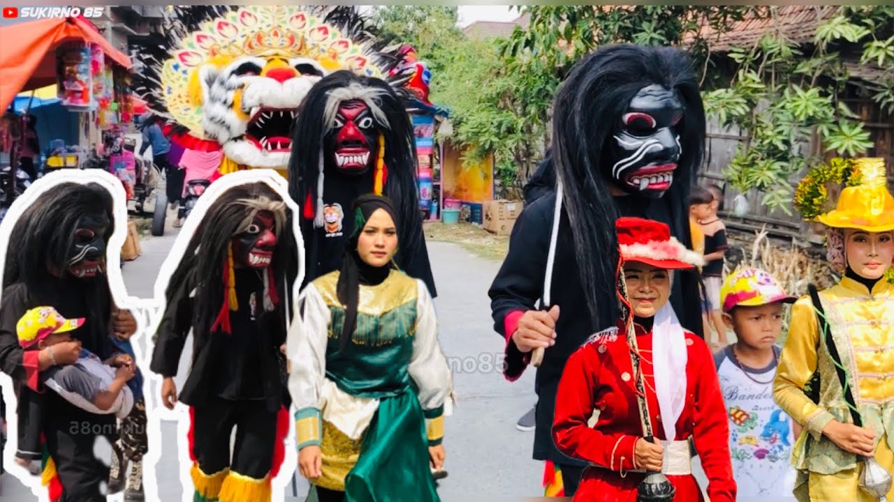 SERU‼️KIRAB KHITAN BARONGAN WAHYU AJI JOYO & MARCHING BAND NAHDLATUL MUSLIMIN KUDUS DI WERDOYO DEMAK