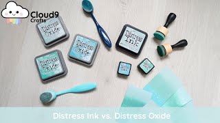 Distress Ink Vs. Distress Oxide Storage, Paper, Blending Tools & More