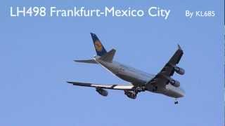 LH498 Frankfurt-Mexico City