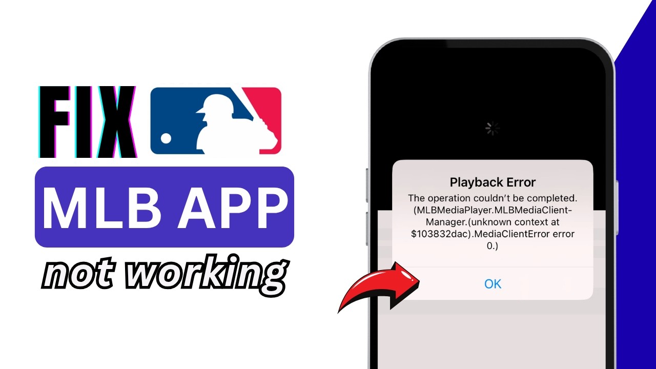 A screenshot of the MLB app on a smartphone