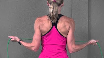 Double External Shoulder Rotation Using Bands by Krista Schultz