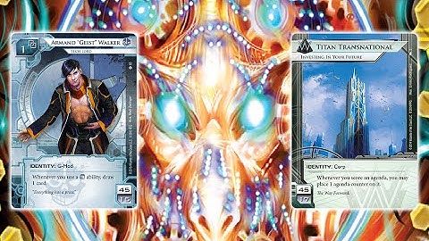Android Netrunner: Geist vs. Titan
