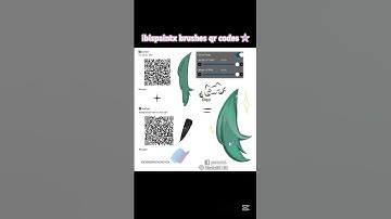 ibispaintx brushes qr codes (not mine^^)  #art #digitalart #ibispaint #ibispaintxbrushes #drawing