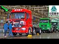 Building of trucks chinese howo american peterbiltkenworth trucks and iveco production