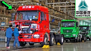 Building of TRUCKs🚛: Chinese HOWO, American Peterbilt➕Kenworth trucks and Iveco production