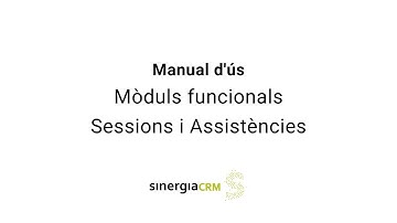 MU09 - Mòduls funcionals - Sessions i Assistències