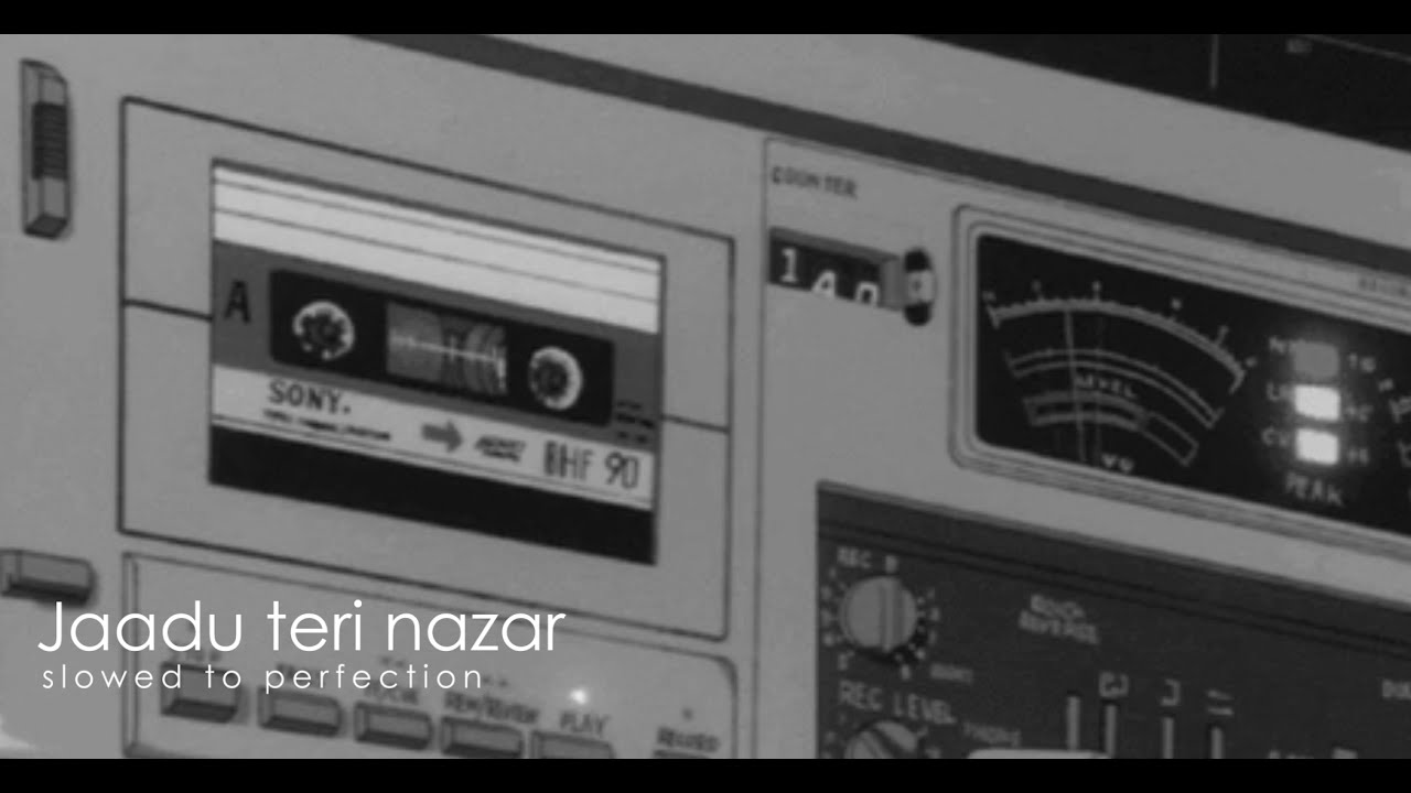 Darr | Jaadu Teri Nazar [slowed \u0026 reverbed] | Bollywood | Chills | Late nights | Bass enhanced | HQ