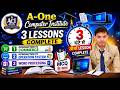 3 घंटे में 3 Lessons Complete 😍 CCC 2026 Full MCQ Class #CCCExam #ComputerCourse #acid