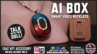 AI Necklace - Chat GPT Voice Controlled Speaker - Have realistic conversations with your Dolls! screenshot 3