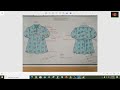 How to Drafting Inverted Pleat,Dress sewing pattern making on lactra cad part 2