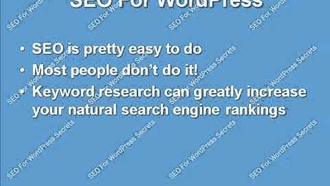 Complete SEO for WordPress (Part 1 of 21)