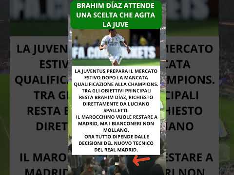 Video Brahim Díaz attende una scelta che agita la Juve