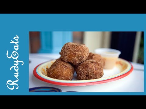 Disneyland Pumpkin Squash Fritters - RudyEats
