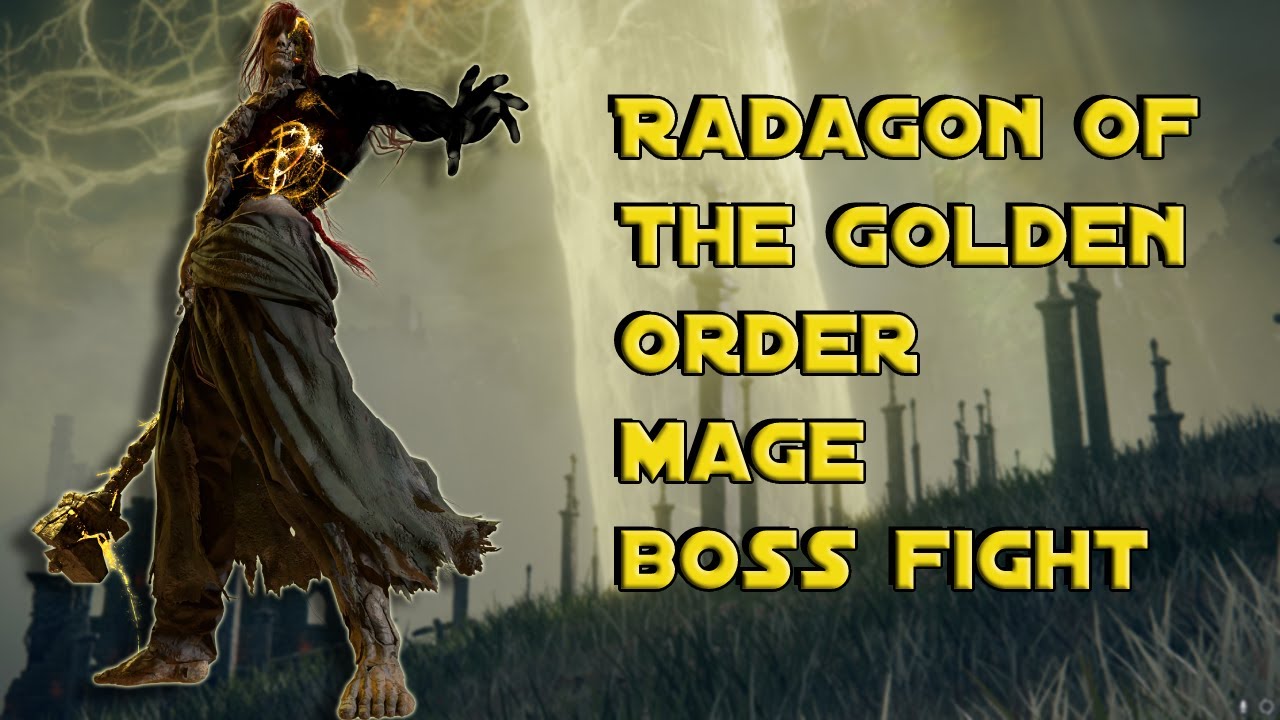 Elden Ring Radagon of the Gold Order - Mage Boss Fight