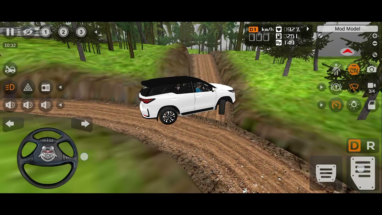 Rainy Off-Roading with Fortuner 🌧️💪 | Power Meets Nature 