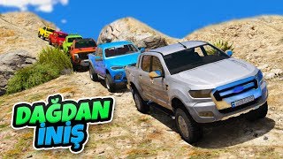 Pahalı Pikap Arabalar Dağdan İniyor - Gta 5