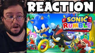 Gor's "Sonic Rumble - Announce Trailer" REACTION