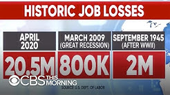 U.S. unemployment rate jumps to 14.7%, worst since Great Depression