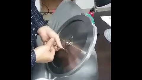 The video for Zeny meat cutter replace shaft Part 1