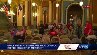 Public comment on proposed abortion amendment expected to draw big crowd