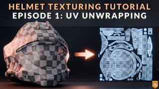 Blender UV Unwrapping Tutorial | Helmet Tutorial | Episode 1
