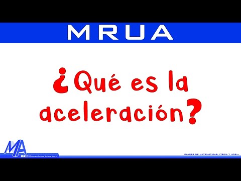 Video: ¿Qué es la aceleración uniforme en física?