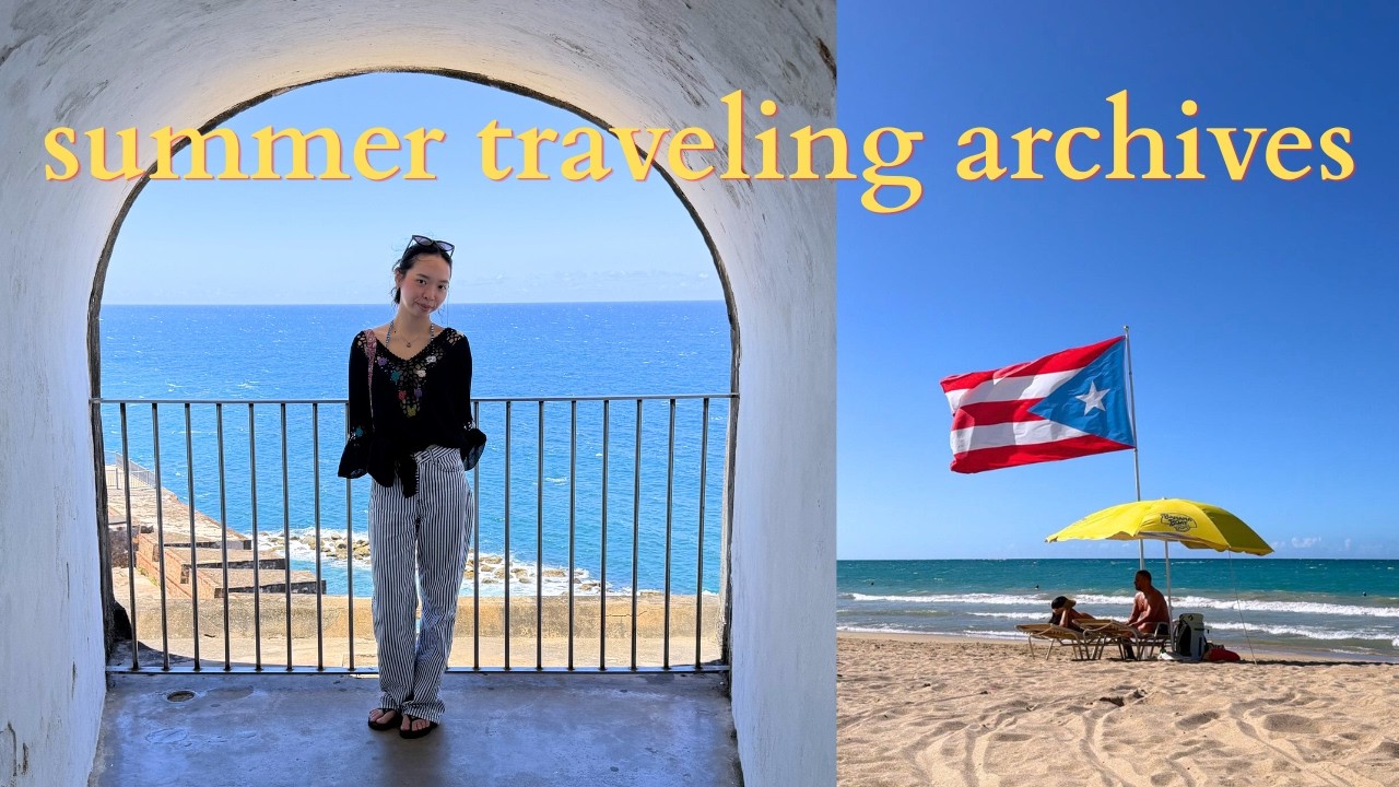 Puerto Rico with the Nams // quality time with friends, rainforest hike, ziplining, food recs #vlog