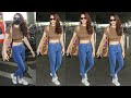 Himesh Reshammiya's Debutant Heroin Hansika Motwani In Street Look At Airport