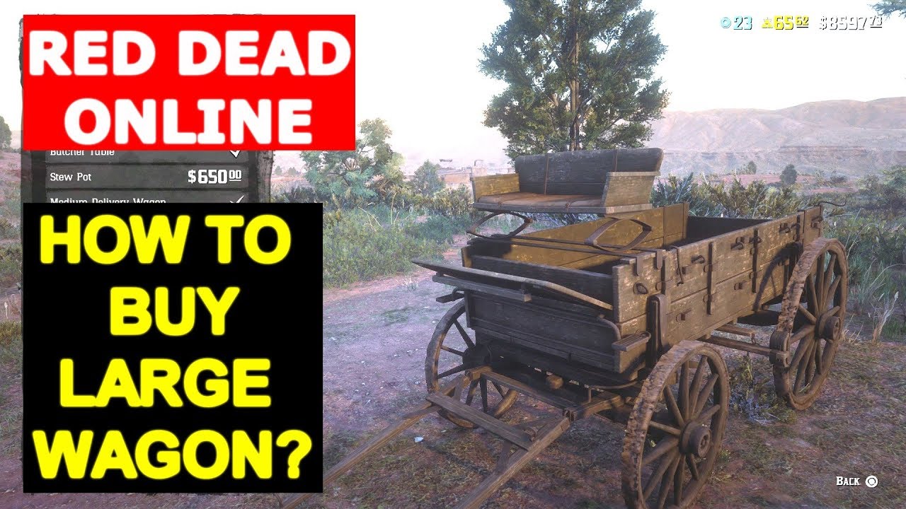 rdr2 online buy wagon