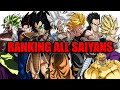 Every Saiyan From Weakest To Strongest