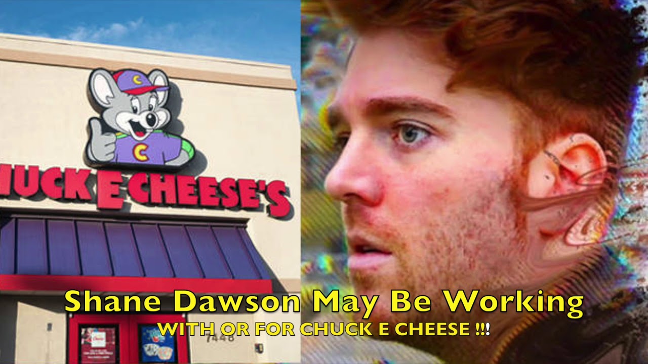 Shane Dawson May Be Working For or With Chuck E Cheese! YouTube