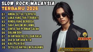 Slow Rock Malaysia Paling Sedih Playlist Terbaru  Luka Yang Tak Terubati teman Kerja Perjalanan