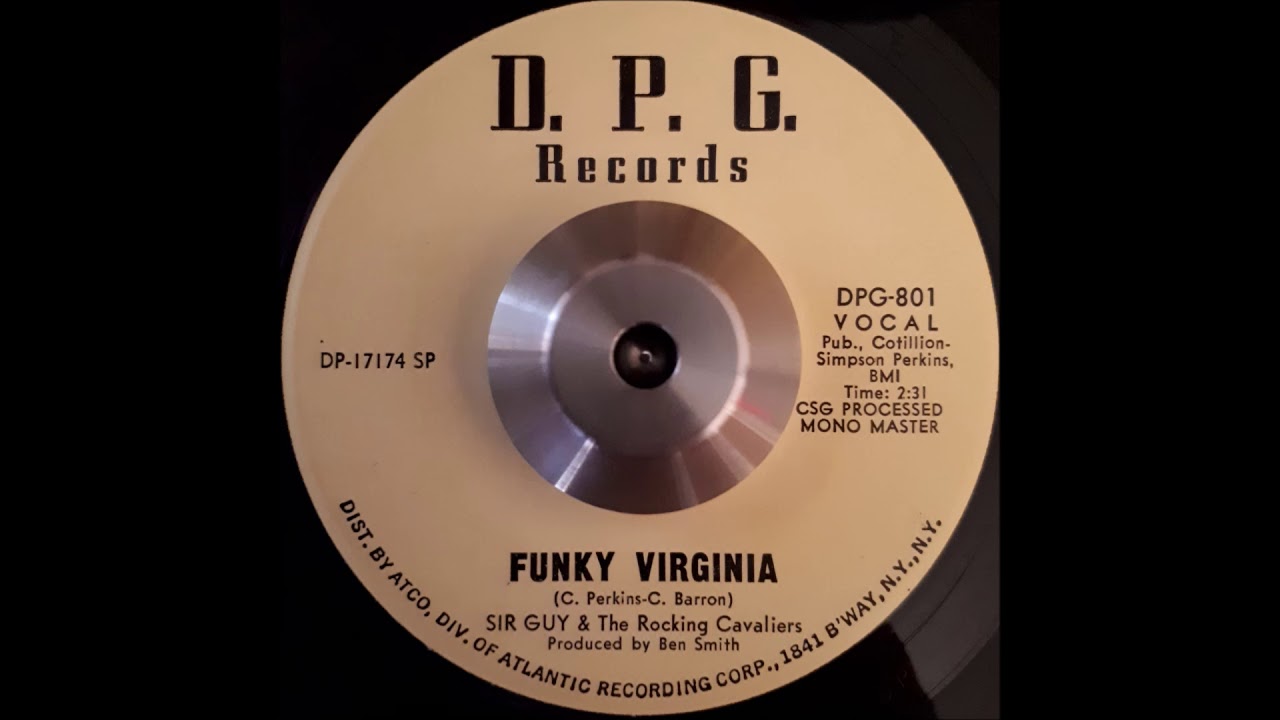 Sir Guy & The Rocking Cavaliers Funky Virginia YouTube