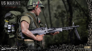 DAM Toys History Series 1/6th scale Vietnam War U.S. Marine (Tet Offensive, 1968) 12" figure