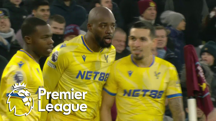 Jean-Philippe Mateta fires Crystal Palace in front of West Ham | Premier League | NBC Sports