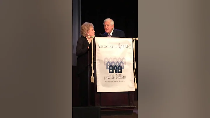 Janet Salter and Monty Hall, Home for the Aging Ev...