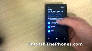 Action Centre in Windows Phone 8.1 screenshot 4