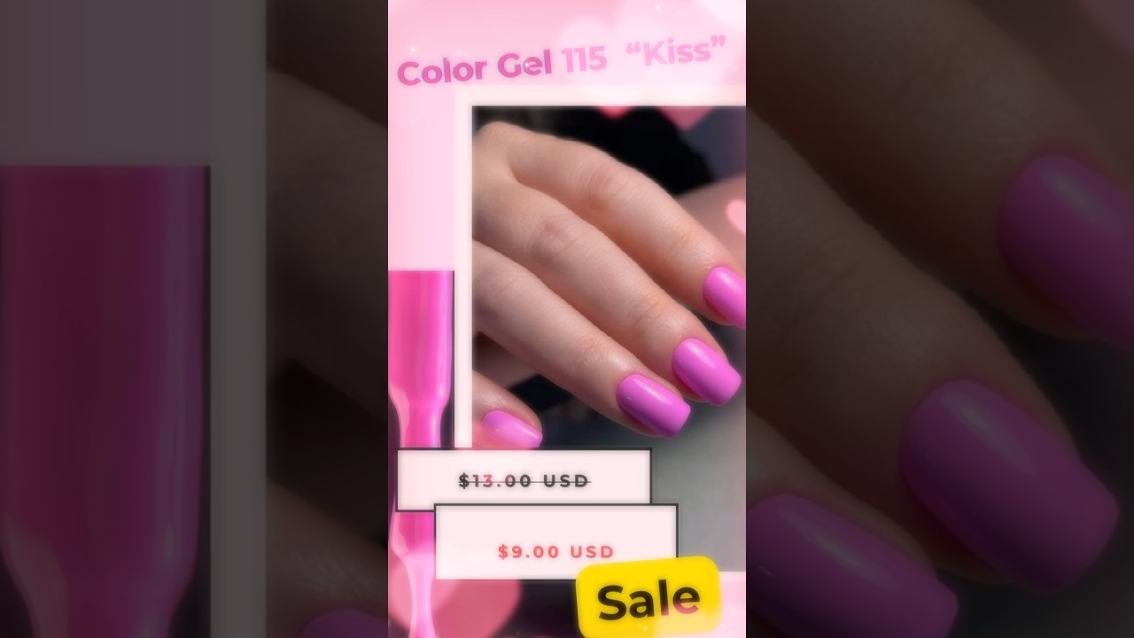 Sale Color gel 115 “Kiss”