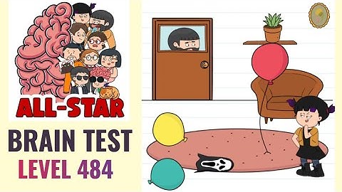 Brain Test All Star Level 484 | How can she scare him? | Walkthrough
