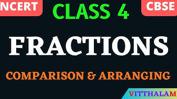 | Class 4 | Fractions | Comparison | Arranging | NCERT | CBSE | Mathematics |