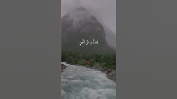 إِنَّ اللَّهَ وَمَلَائِكَتَهُ يُصَلُّونَ عَلَى النَّبِيِّ .. تلاوة الشيخ علي الحذيفي